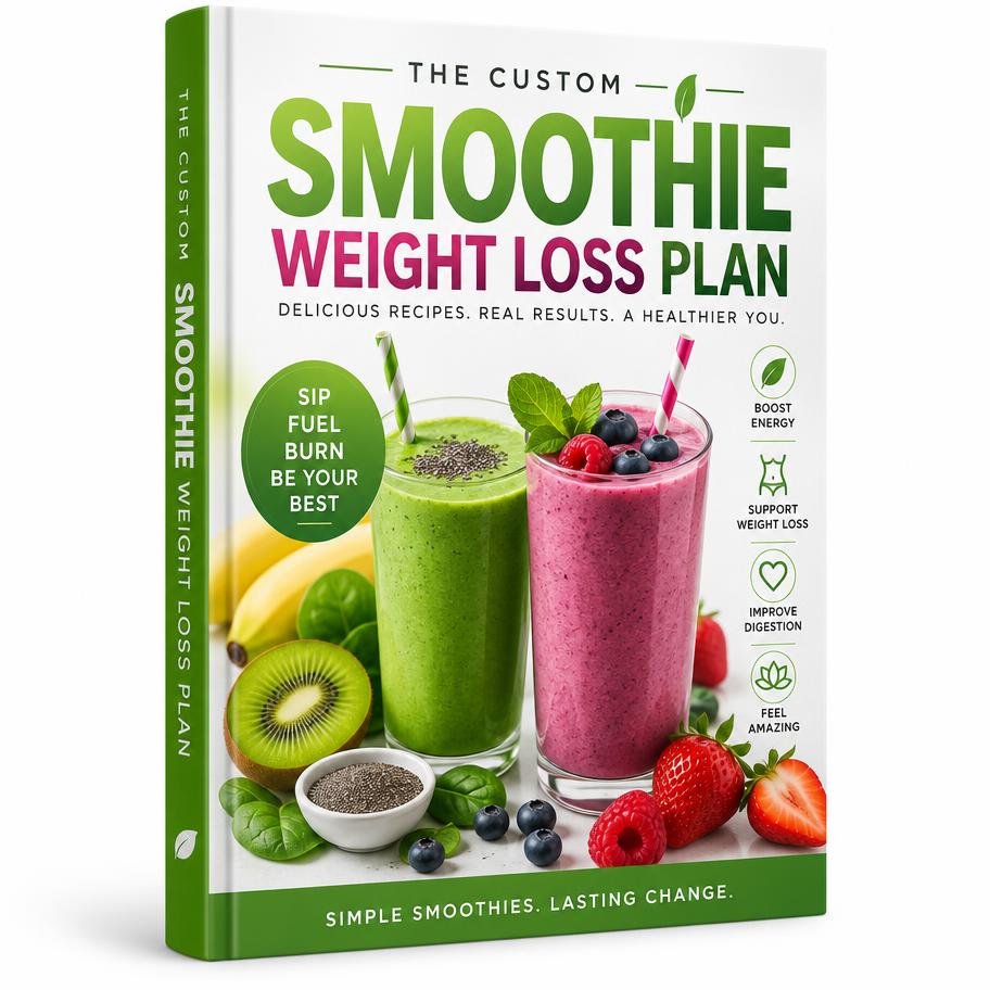 Product packaging of The 2 Week Custom Smoothie Diet – Nutrition Guides