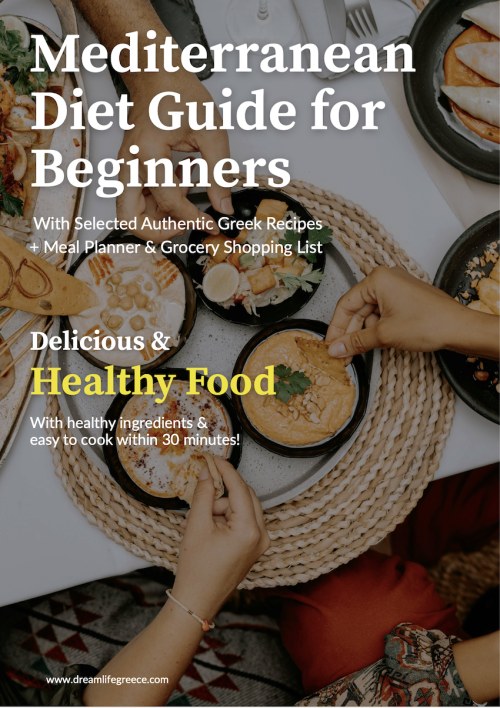 Product packaging of 7 Day Mediterranean Diet Guide – Nutrition Guides