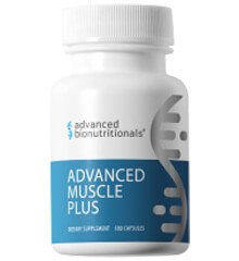 Product packaging of Advanced Muscle Plus – Muscle & Strength