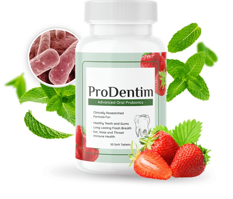 Product packaging of ProDentim – Teeth & Gums