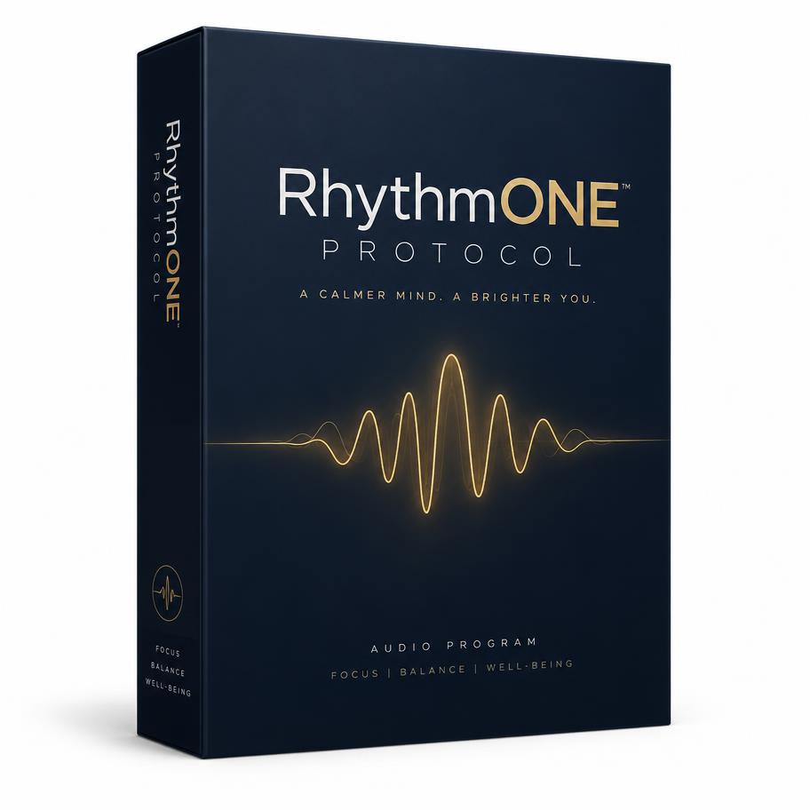 Product packaging of RhythmONE Protocol – Healthy Aging