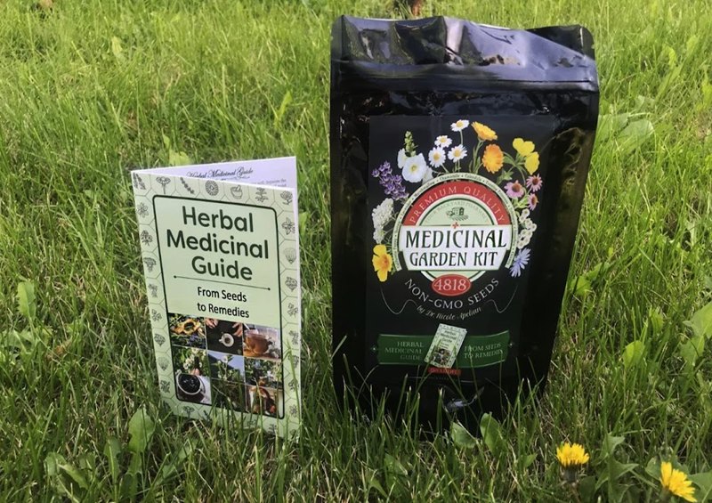 Product packaging of Medicinal Seed Kit – Home Remedies